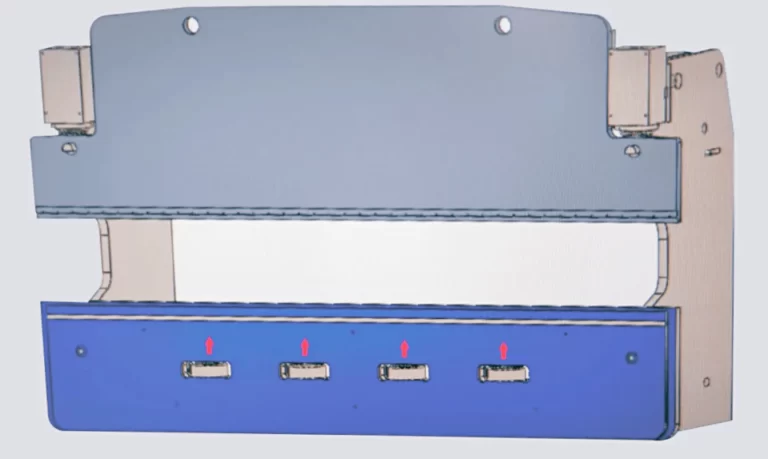press brake crowning
