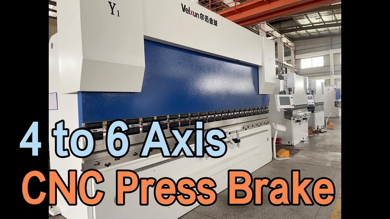 CNC Press Brake With 4 to 6 Axis