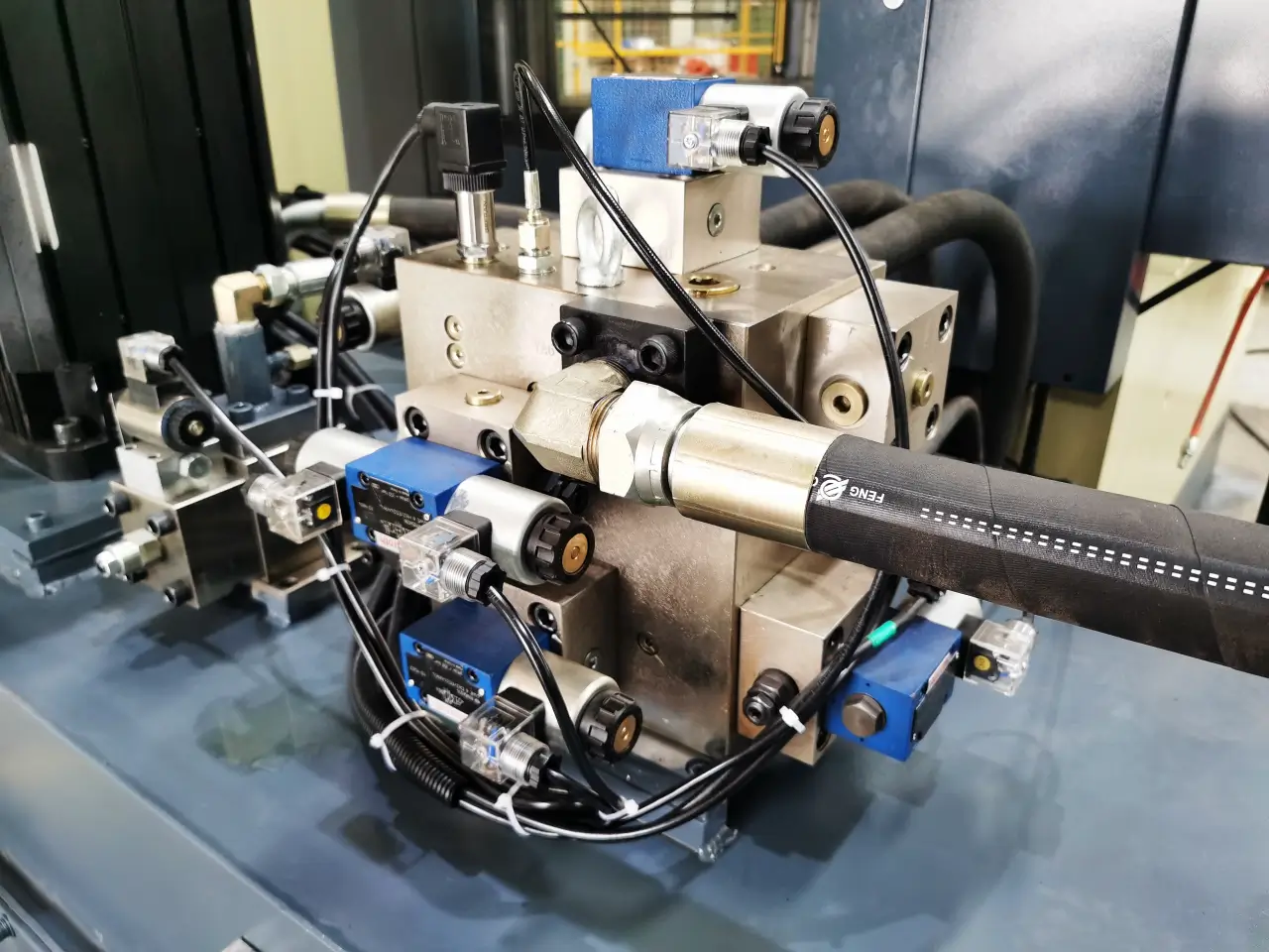 metal stamping press hydraulic valve
