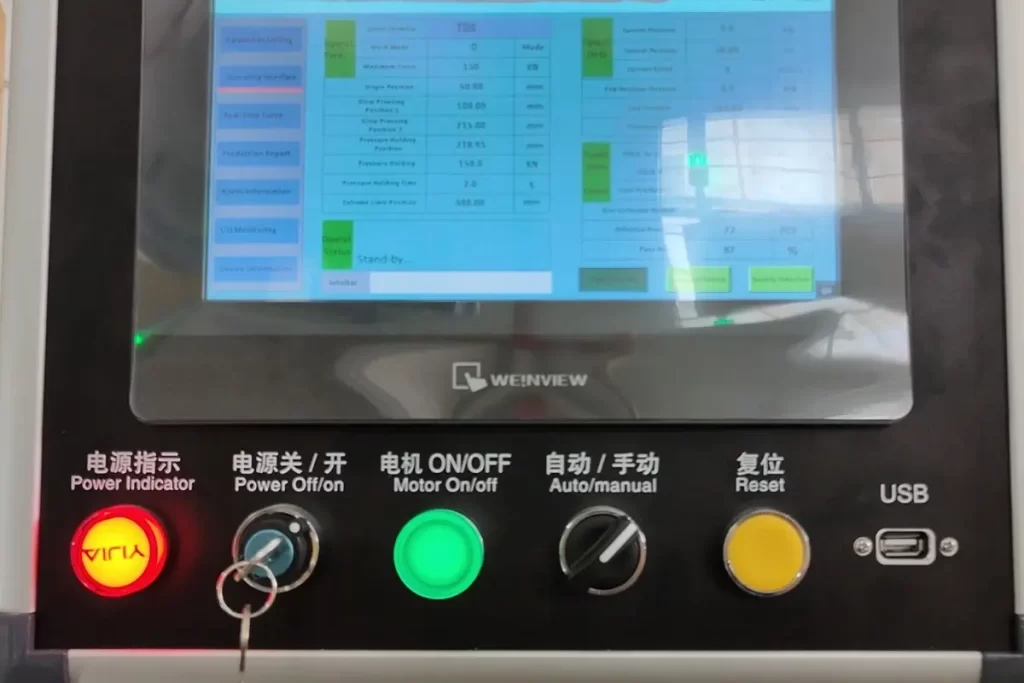 interface homem-máquina WEINVIEW