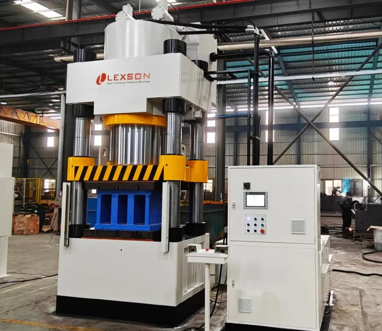 custom 4-post hydraulic press